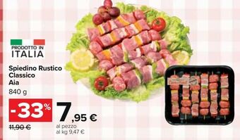 Carrefour Iper Spiedino rustico classico aia offerta