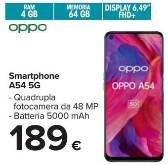 Carrefour Iper Smartphone a54 5g offerta
