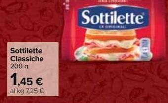 Carrefour Iper Sottilette classiche offerta