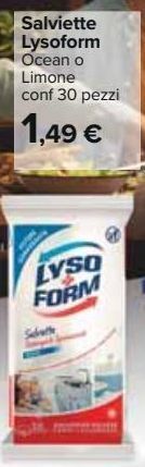 Carrefour Iper Salviette lysoform offerta