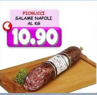 MercADone Fiorucci Salame Napoli offerta