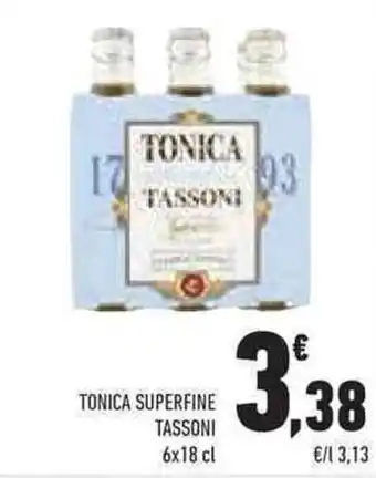 Conad Superstore Tassoni Tonica Superfine 6x18 cl offerta