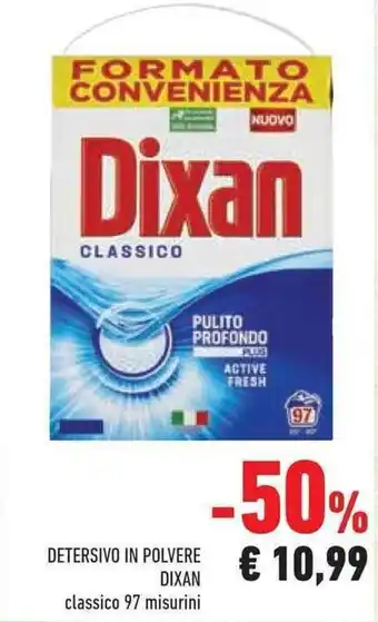Conad Superstore Dixan Detersivo in Polvere 97 misurini offerta