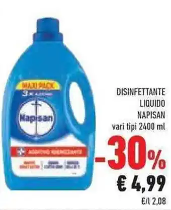 Conad Superstore Napisan Disinfettante liquido 2400 ml offerta