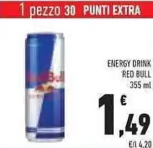 Conad Superstore Red Bull Energy Drink 355 ml offerta