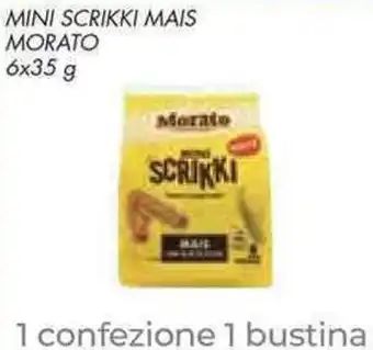 Conad Superstore Morato Mini Scrikki Mais 6x35 g offerta