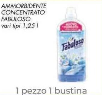 Conad Superstore Fabuloso Ammorbidente Concentrato 1,25 l offerta