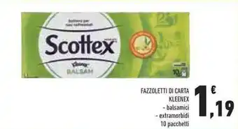 Conad Superstore Kleenex Fazoletti di Carta offerta