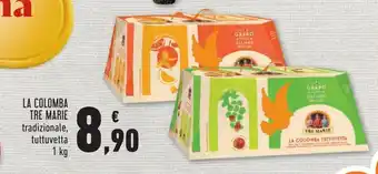 Conad La Colomba Tre Marie 1 kg offerta