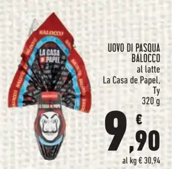 Conad Balocco Uovo di Pasqua 320 g offerta