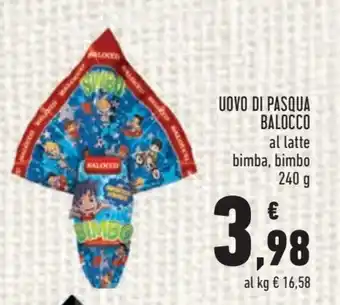 Conad Balocco Uovo di Pasqua 240 g offerta