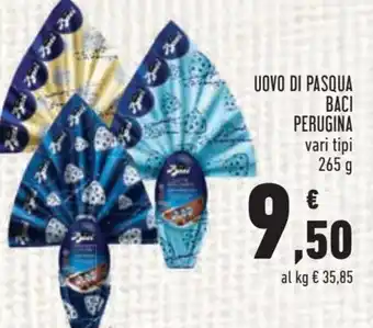 Conad Perugina Baci Uovo di Pasqua 265 g offerta