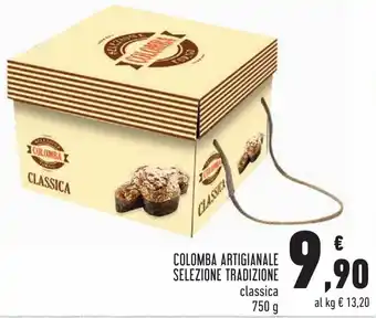 Conad Colomba Artigianale Selezione Tradizione 750 g offerta