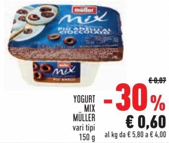 Conad Müller Yogurt Mix 150 g offerta