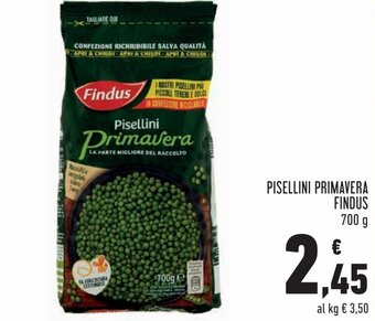 Conad Findus Pisellini Primavera 700 g offerta