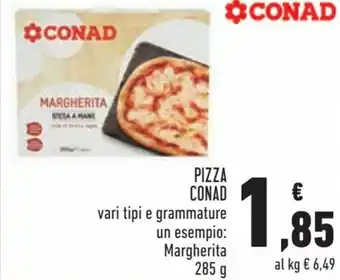 Conad Conad Pizza 285 g offerta