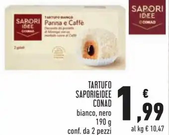 Conad Conad Sapori & Dintorni Tartufo 190 g 2 pezzi offerta