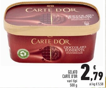 Conad Carte D'Or Gelato 500 g offerta