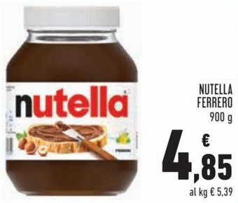 Conad Nutella Ferrero 900 g offerta