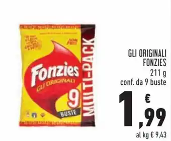 Conad Fonzies Gli Originali 211 g offerta