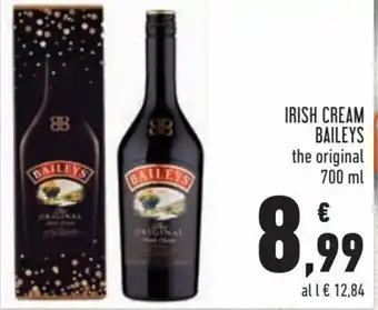Conad Baileys Irish Cream 700 ml offerta
