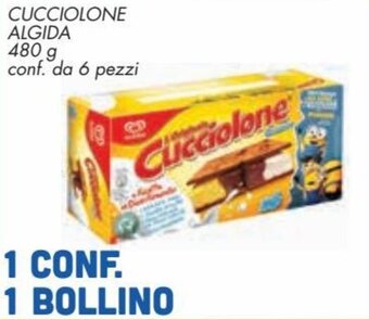 Conad Algida Cucciolone 480 g 6 pezzi offerta