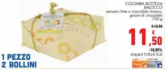 Balocco Colomba Bottega 750 g