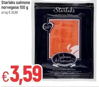 Famila Starlaks salmone norvegese 100 g offerta