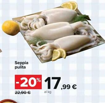 Carrefour Iper Seppia pulita offerta