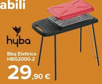 Carrefour Iper Bbq elettrico hbg2000-2 offerta