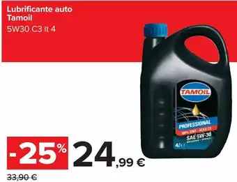 Carrefour Iper Lubrificante auto tamoil offerta