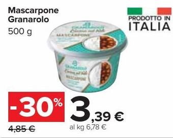 Carrefour Iper Mascarpone granarolo offerta