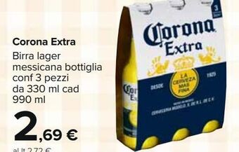 Carrefour Iper Corona extra offerta