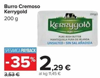 Carrefour Iper Burro cremoso kerrygold offerta