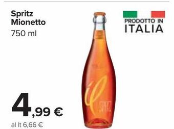 Carrefour Iper Spritz mionetto offerta