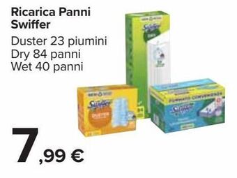 Carrefour Iper Ricarica panni swiffer offerta