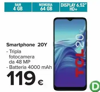 Carrefour Iper Smartphone 20y offerta