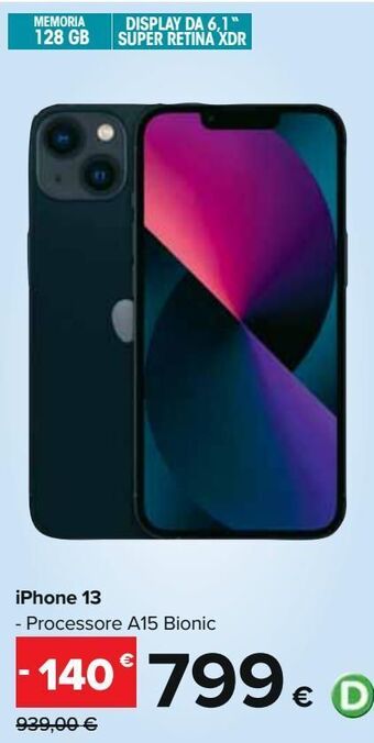 Carrefour Iper Iphone 13 offerta