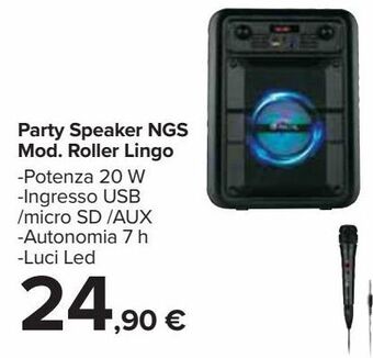 Party speaker ngs mod. roller lingo