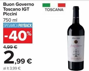 Buon governo toscano igt piccini