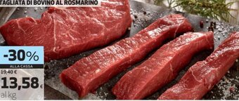 Coop Tagliata di Bovino al Rosmarino offerta