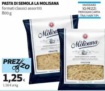 Coop La Molisana Pasta di Semola 800 g offerta