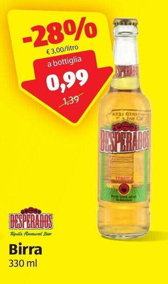 ALDI Desperados Birra 330 ml offerta