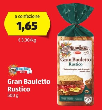ALDI Mulino Bianco Gran Bauletto Rustico 500 g offerta