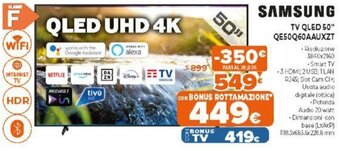 Expert Samsung TV QLED 50" QE50Q60AAUXZT offerta