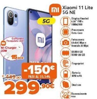 Expert Xiaomi 11 Lite 5G NE offerta