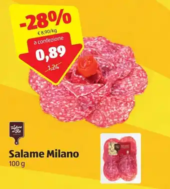 ALDI Salame Milano 100 g offerta