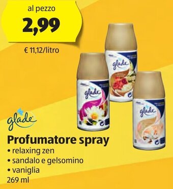 Glade Profumatore spray 269 ml
