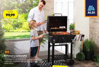 ALDI BBQ Barbecue a carbonella offerta