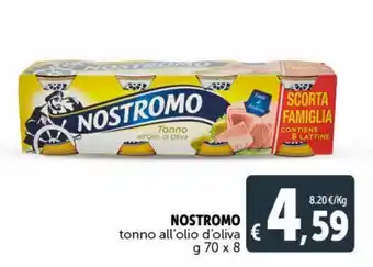 Deco Supermercati Tonno in olio d'oliva nostromo offerta
